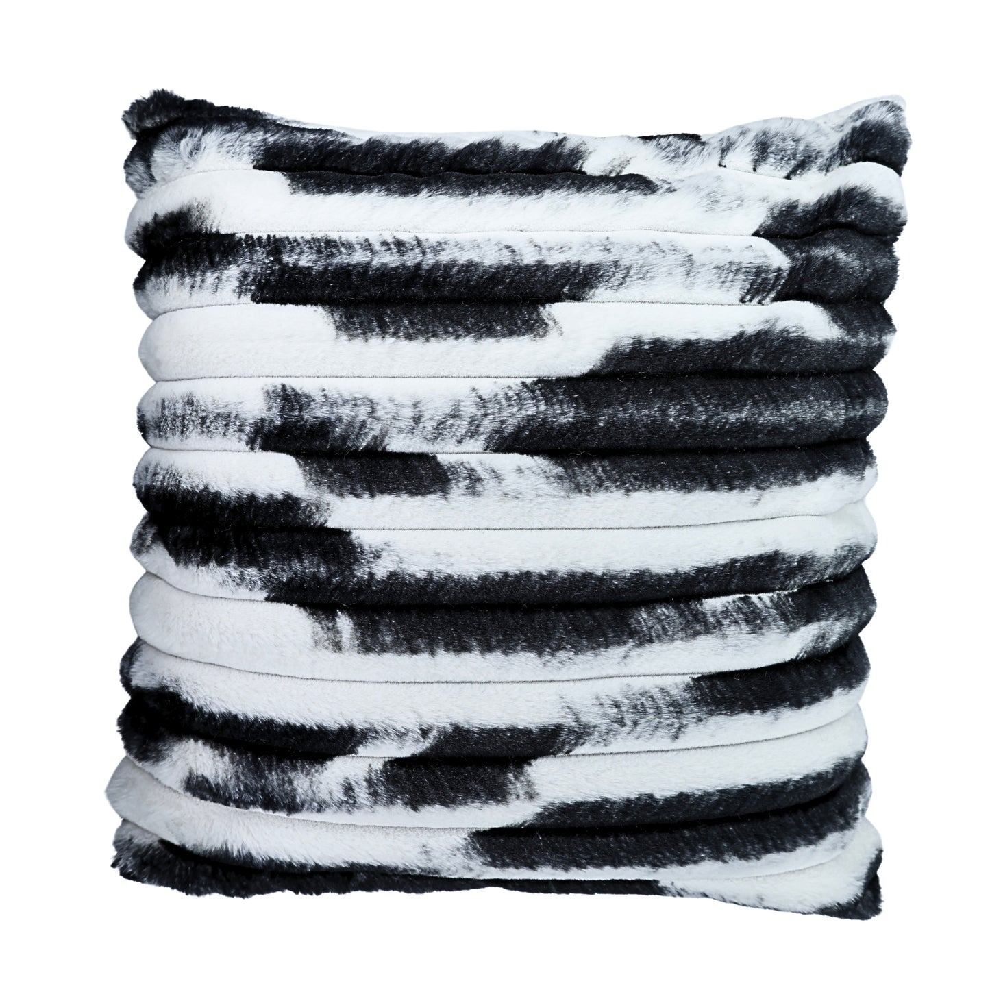 Imported Rabbit FUR Fabric Super Soft Feel Cushion Cover | 16 x 16 | (40cm x 40cm)