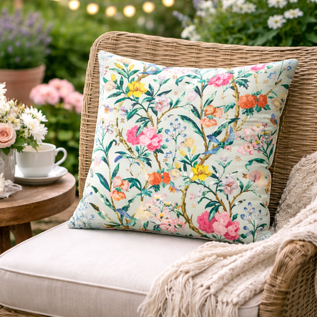 Abstract Pattern Digital Printed Cushion Cover | 16" x 16" |( 40cm x 40cm ) (Copy) (Copy)