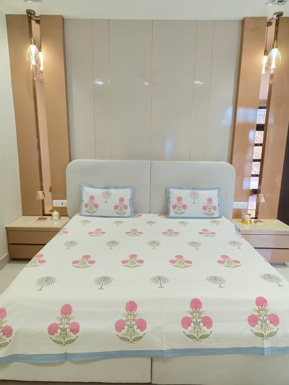 Pure Cotton Bedsheet | 210 TC |