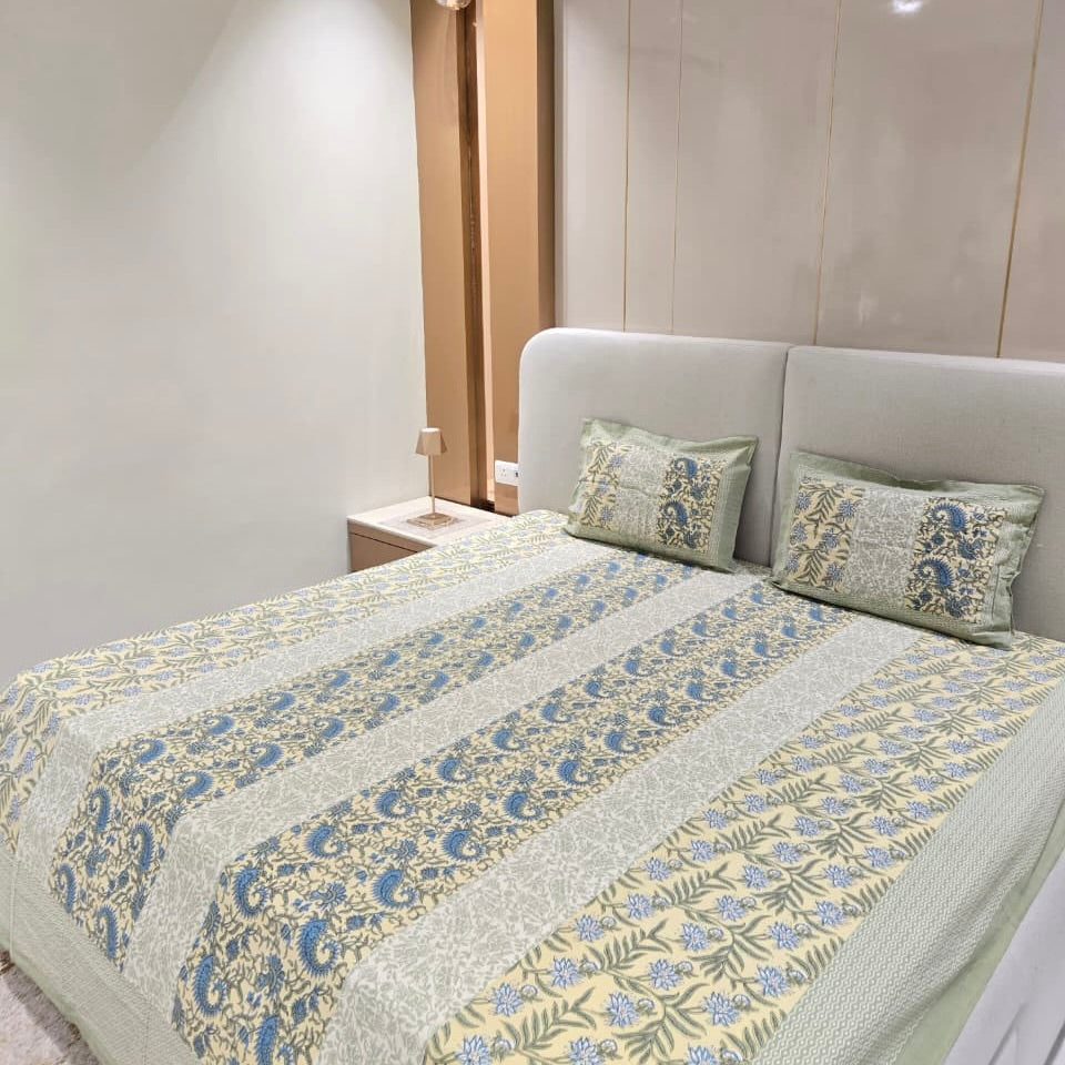 Pure Cotton Bedsheet | 210 TC |