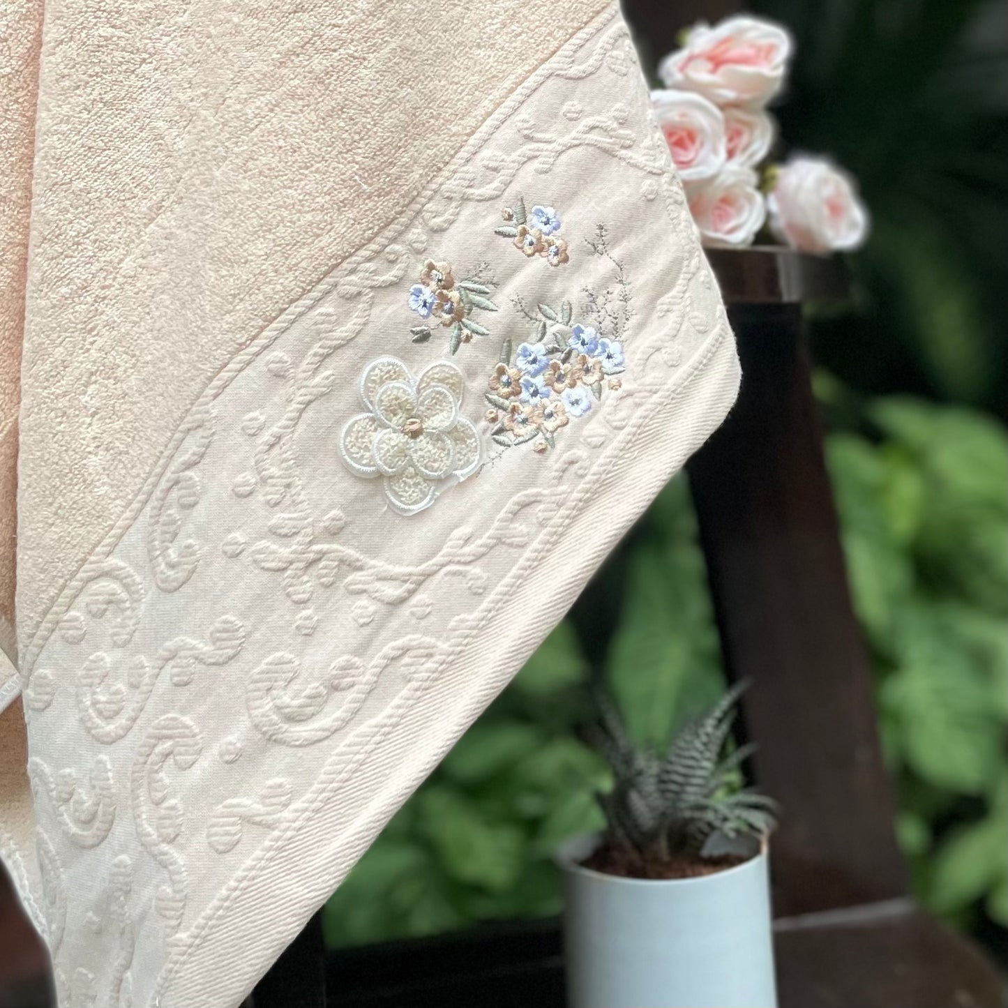 TrueIndia Cotton Luxury Towel | 500 GSM | Super Soft