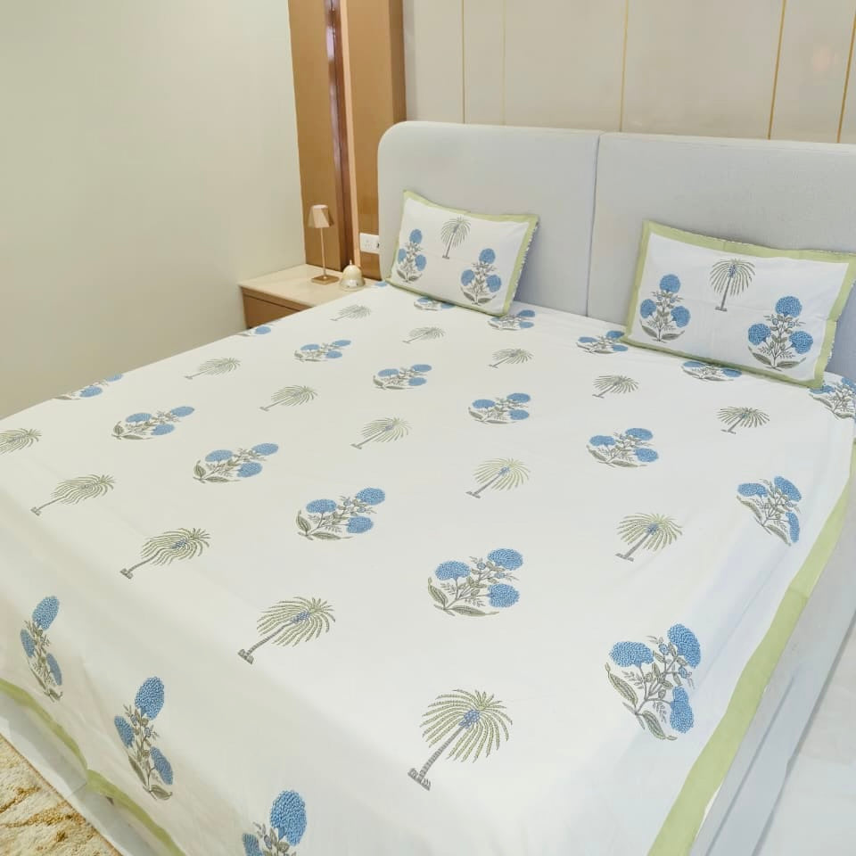 Pure Cotton Bedsheet | 210 TC |