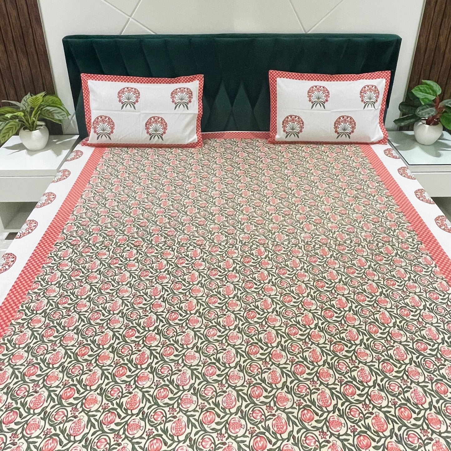 Pure Cotton Bedsheet | 210 TC |