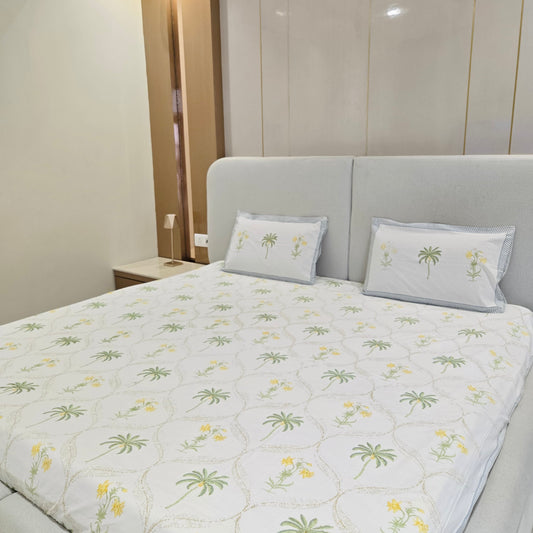 Pure Cotton Bedsheet | 210 TC |