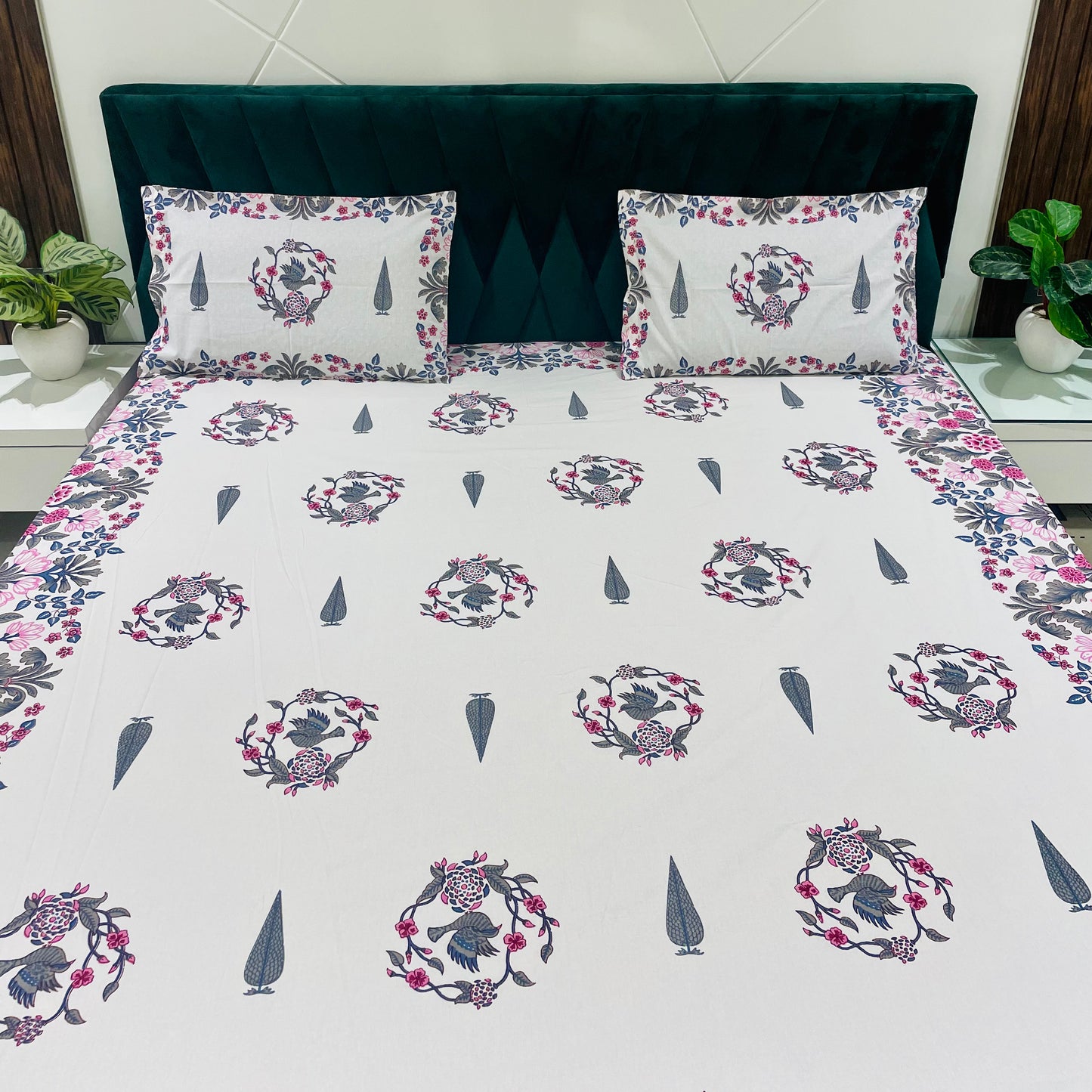 Pure Cotton Bedsheet | 210 TC |