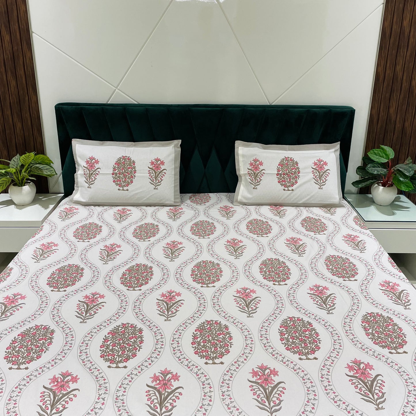 Pure Cotton Bedsheet | 210 TC |