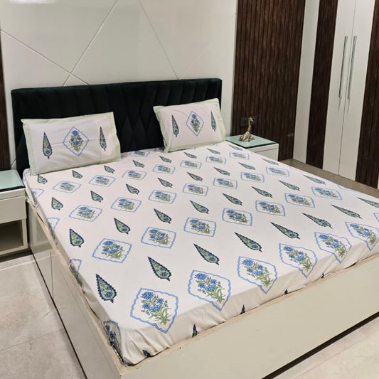 Pure Cotton Bedsheet | 210 TC |