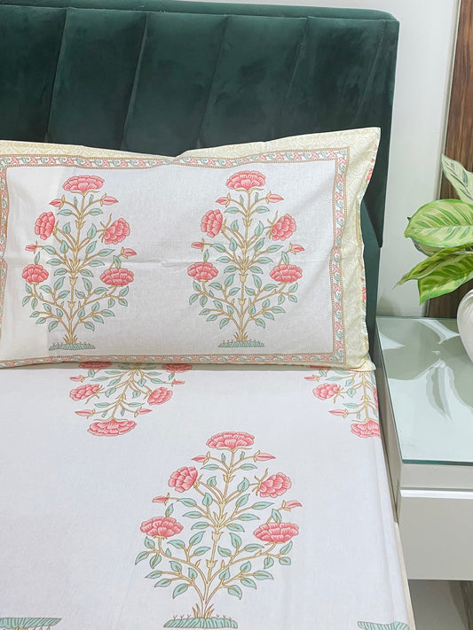 Pure Cotton Bedsheet | 210 TC |