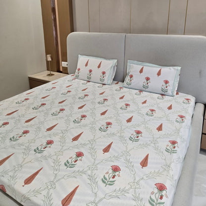 Pure Cotton Bedsheet | 210 TC |