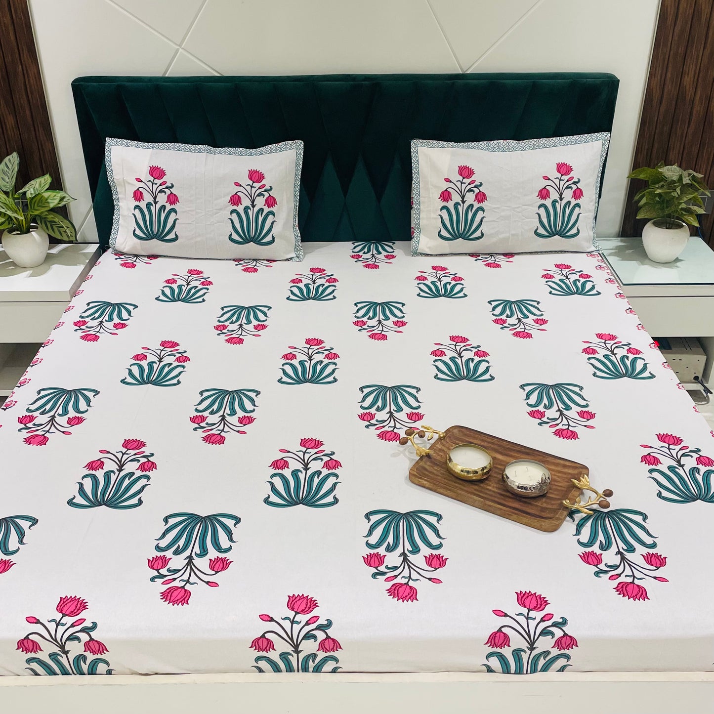 Pure Cotton Bedsheet | 210 TC |