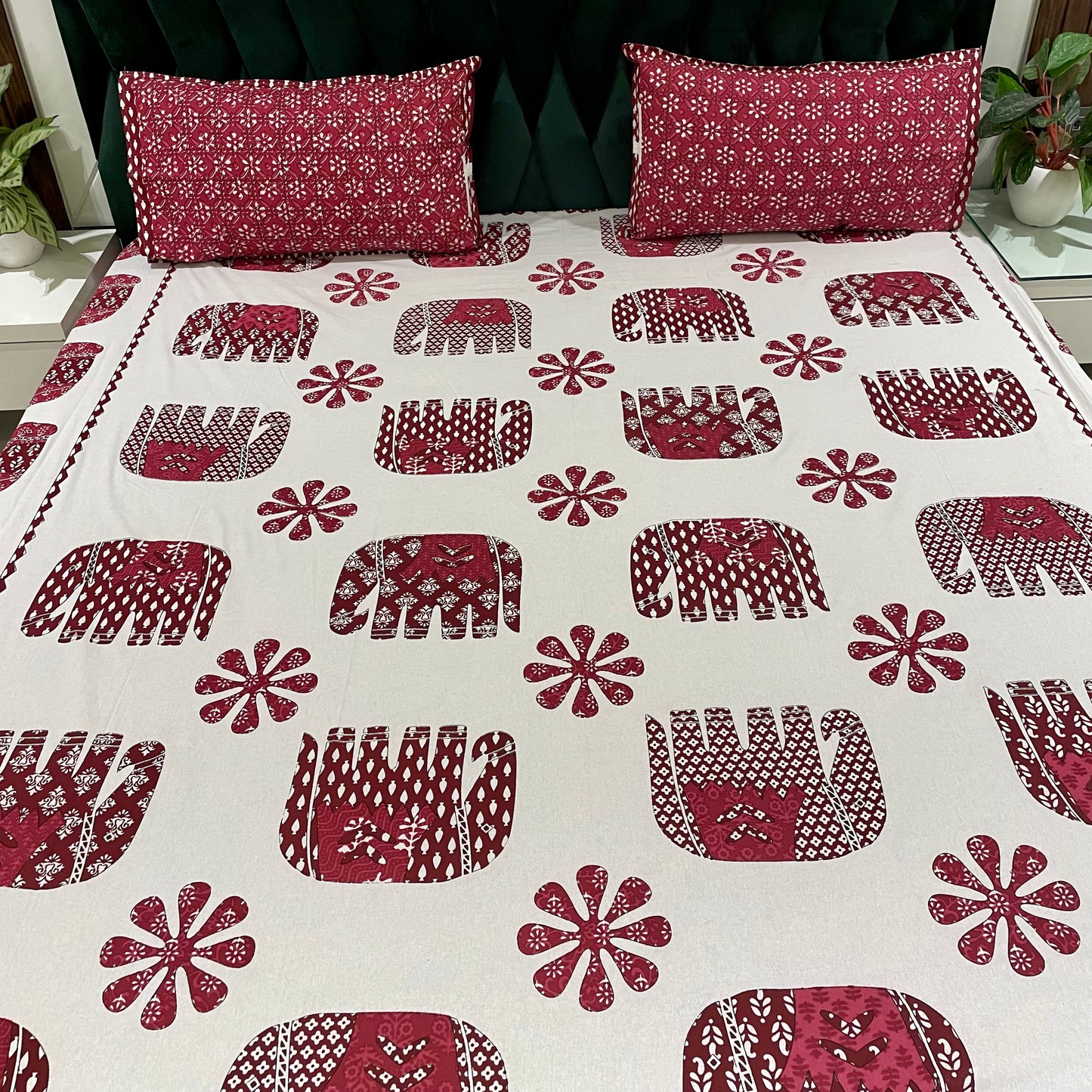 Pure Cotton Bedsheet | 210 TC |