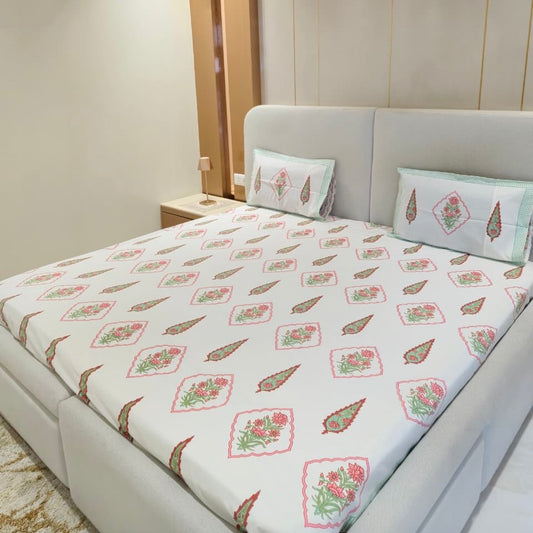 Pure Cotton Bedsheet | 210 TC |