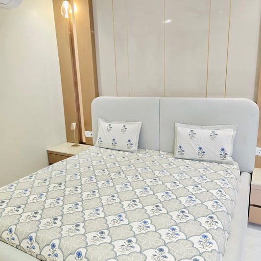 Pure Cotton Bedsheet | 210 TC |