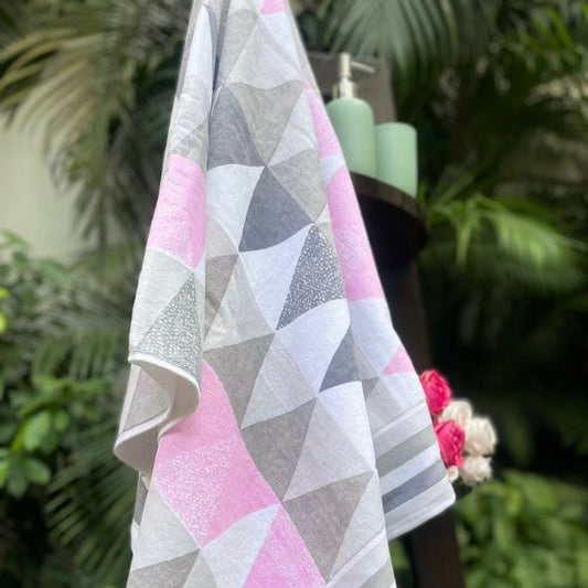 TrueIndia Cotton Luxury Towel | 500 GSM | Super Soft