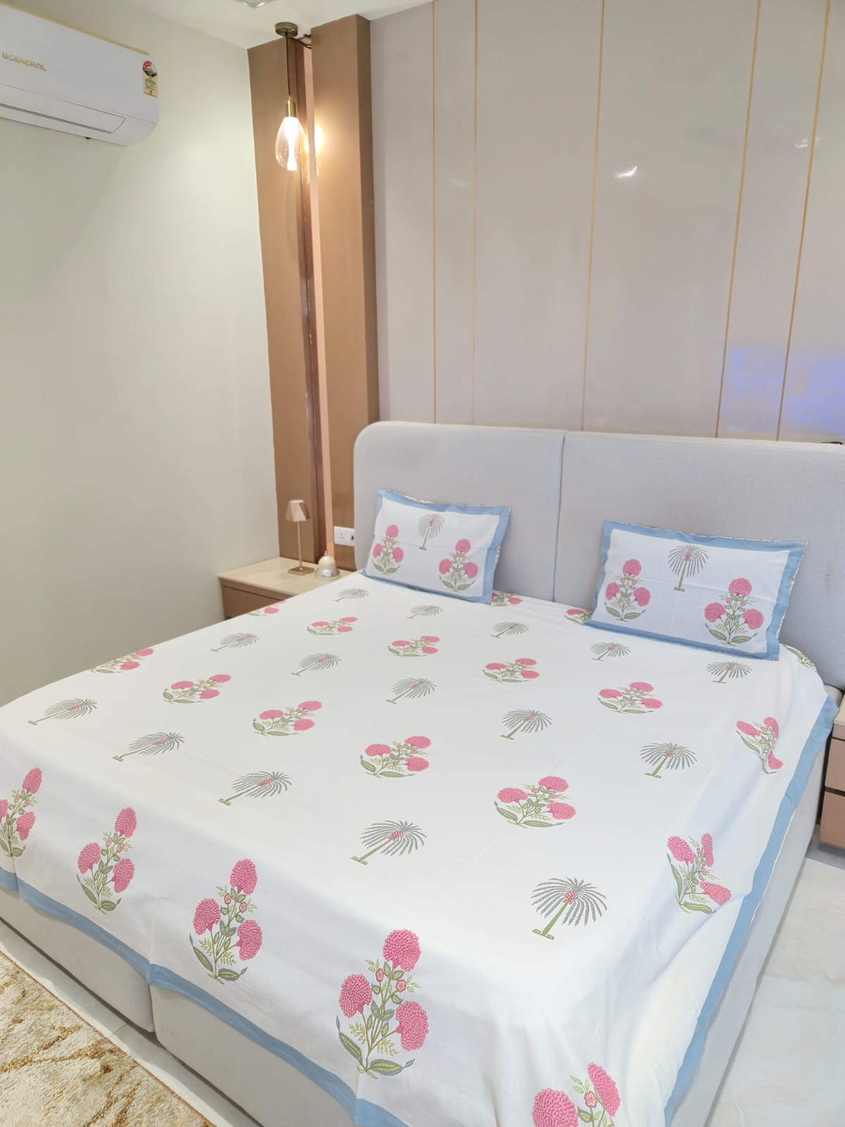 Pure Cotton Bedsheet | 210 TC |