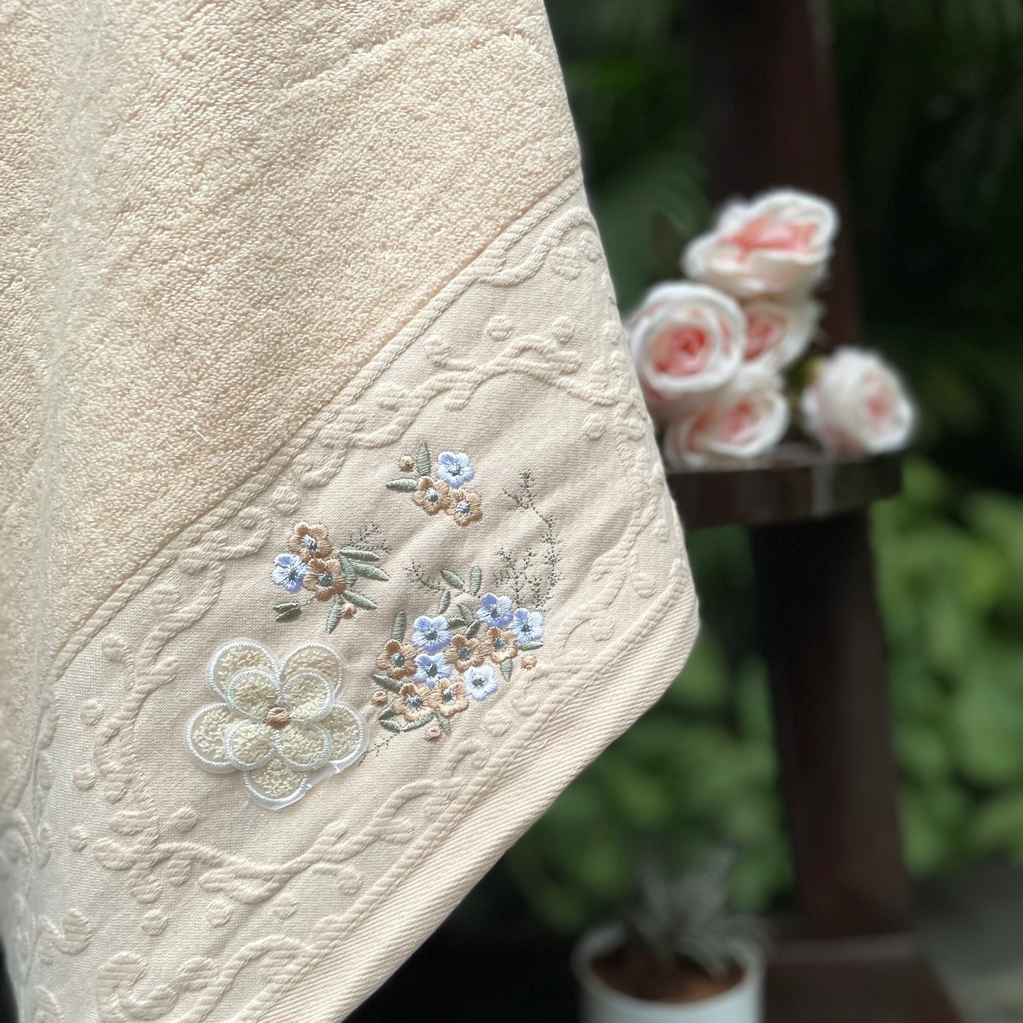 TrueIndia Cotton Luxury Towel | 500 GSM | Super Soft