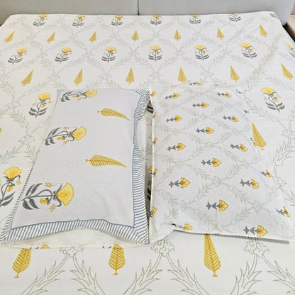 Pure Cotton Bedsheet | 210 TC |