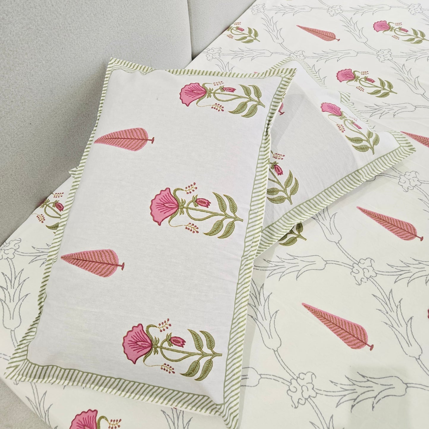Pure Cotton Bedsheet | 210 TC |