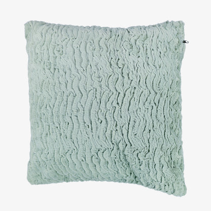Imported Rabbit Fur Super Soft Cushion Cover | 16" x 16" |( 40cm x 40cm )