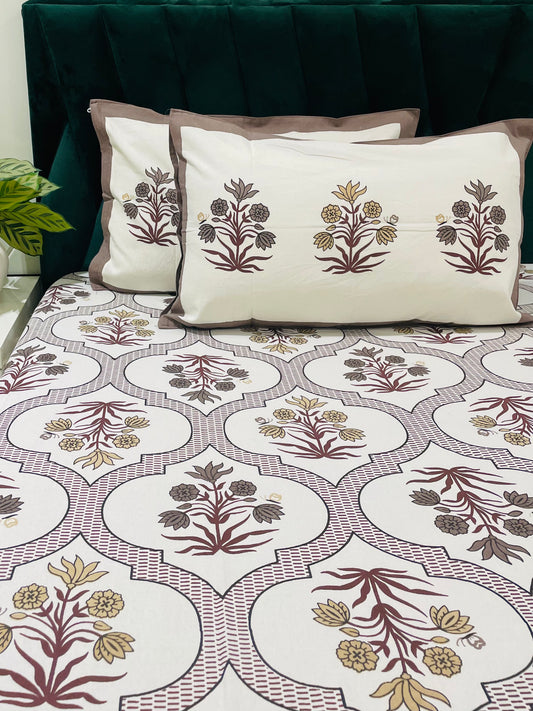 Pure Cotton Bedsheet | 210 TC |