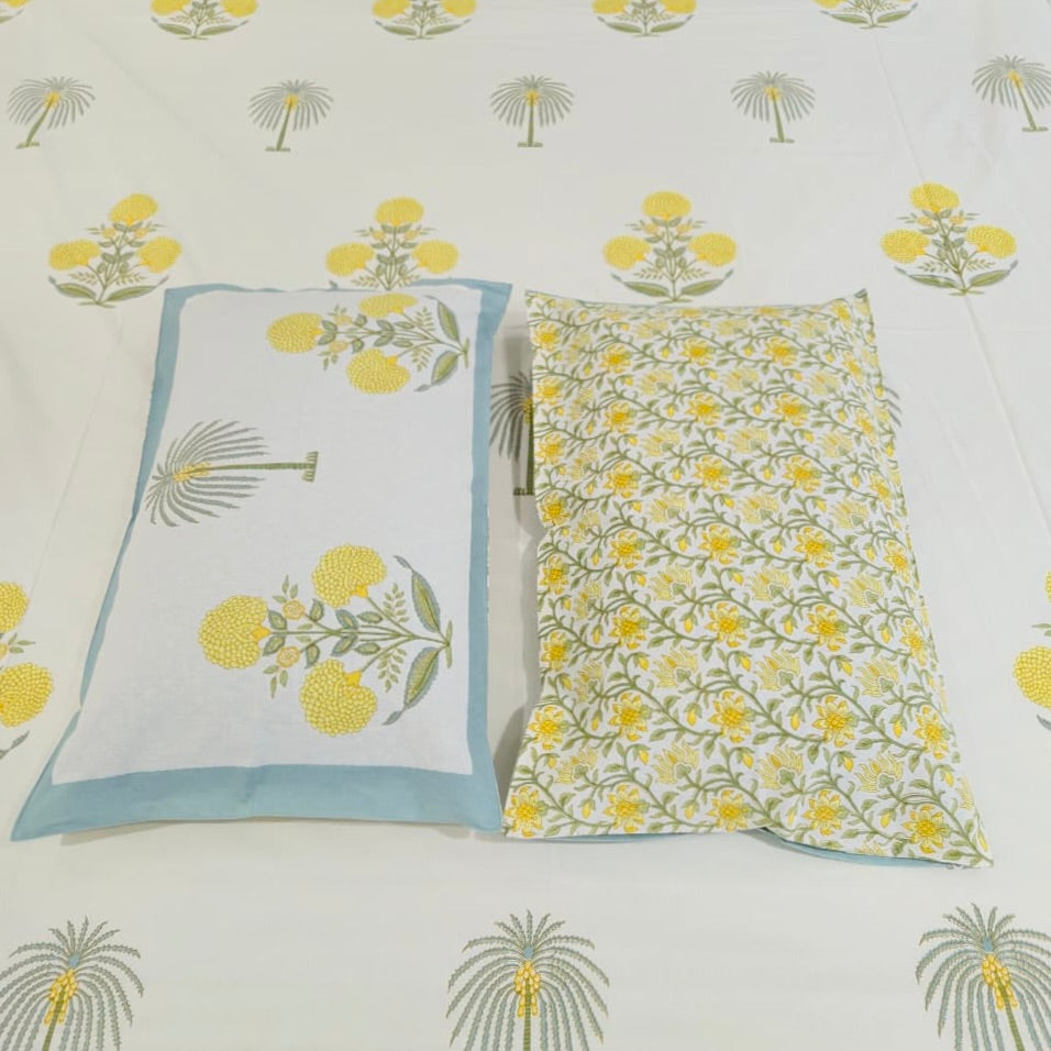 Pure Cotton Bedsheet | 210 TC |