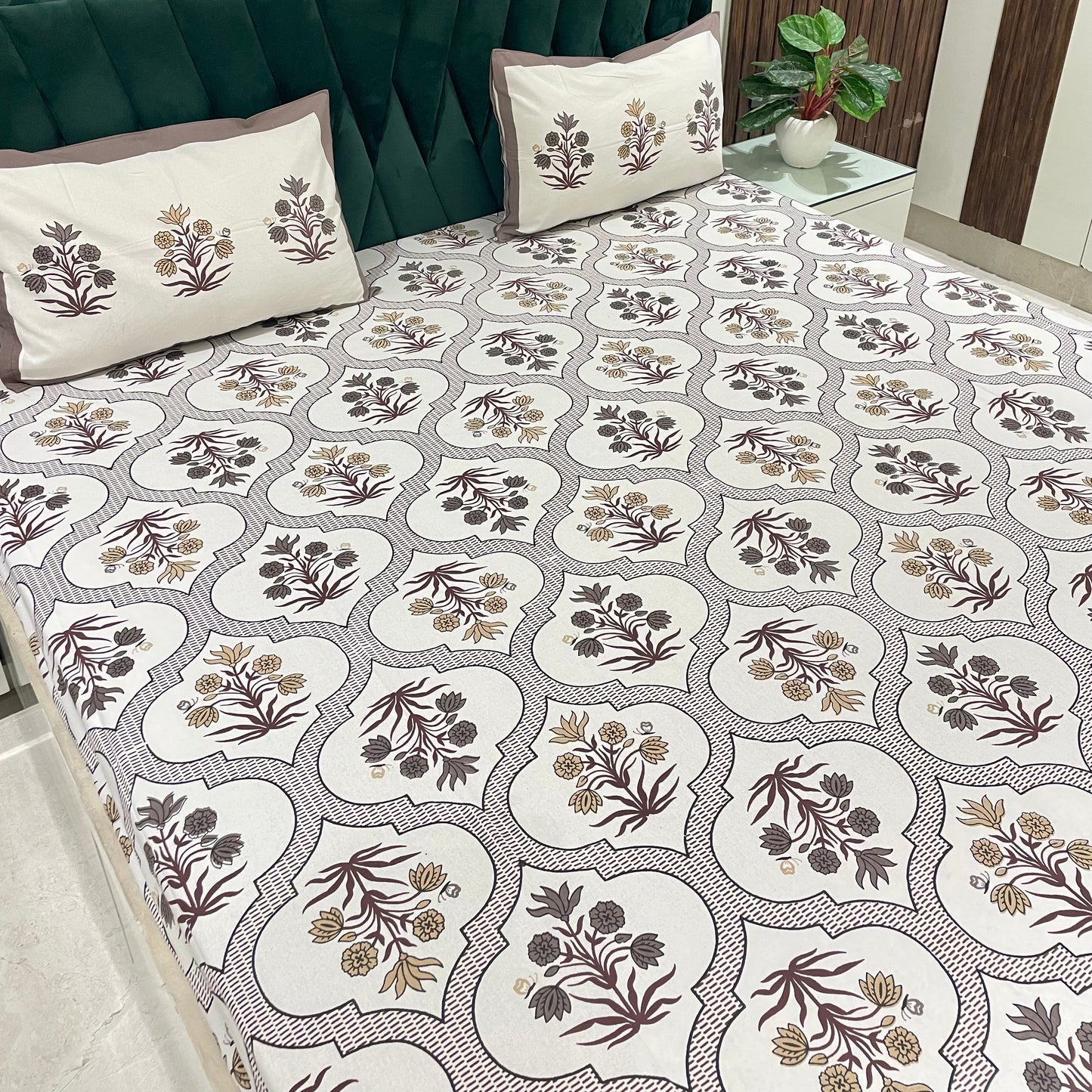 Pure Cotton Bedsheet | 210 TC |