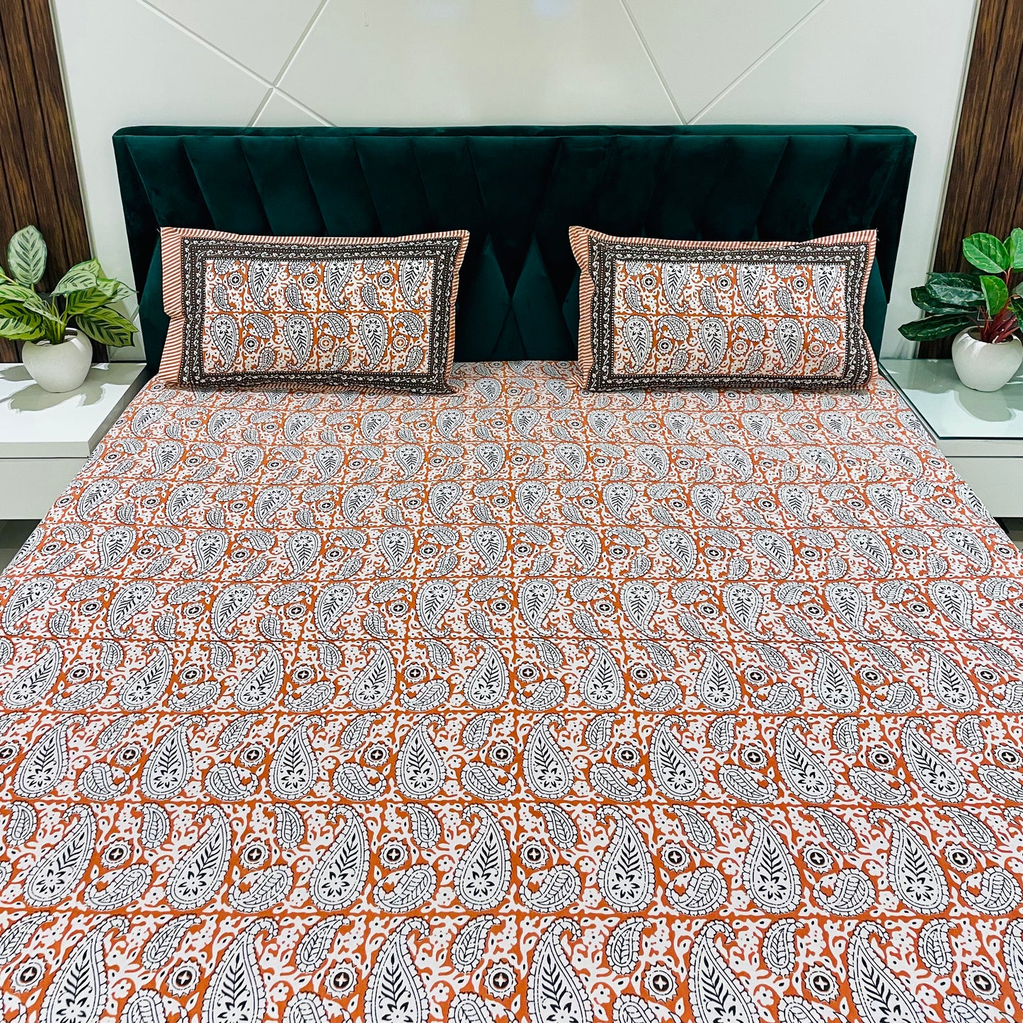 Pure Cotton Bedsheet | 210 TC |