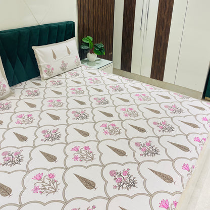 Pure Cotton Bedsheet | 210 TC |