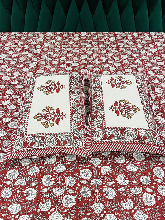 Pure Cotton Bedsheet | 210 TC |