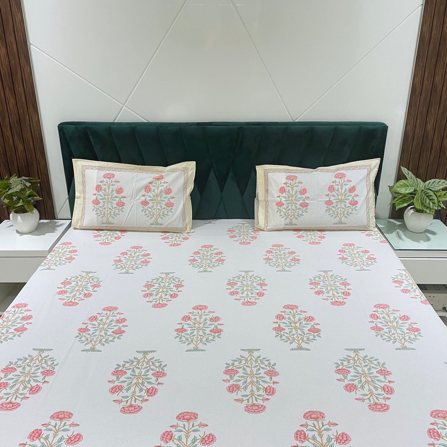 Pure Cotton Bedsheet | 210 TC |