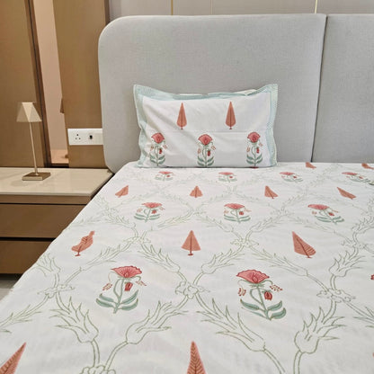 Pure Cotton Bedsheet | 210 TC |