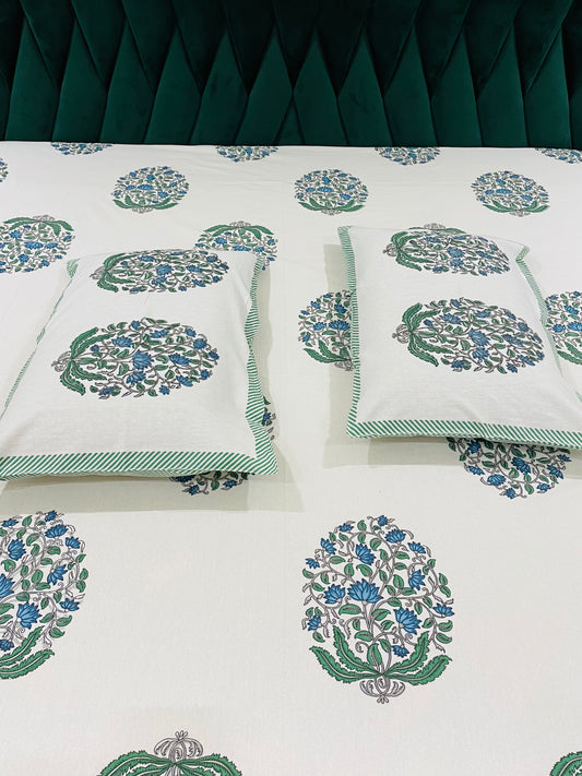 Pure Cotton Bedsheet | 210 TC |