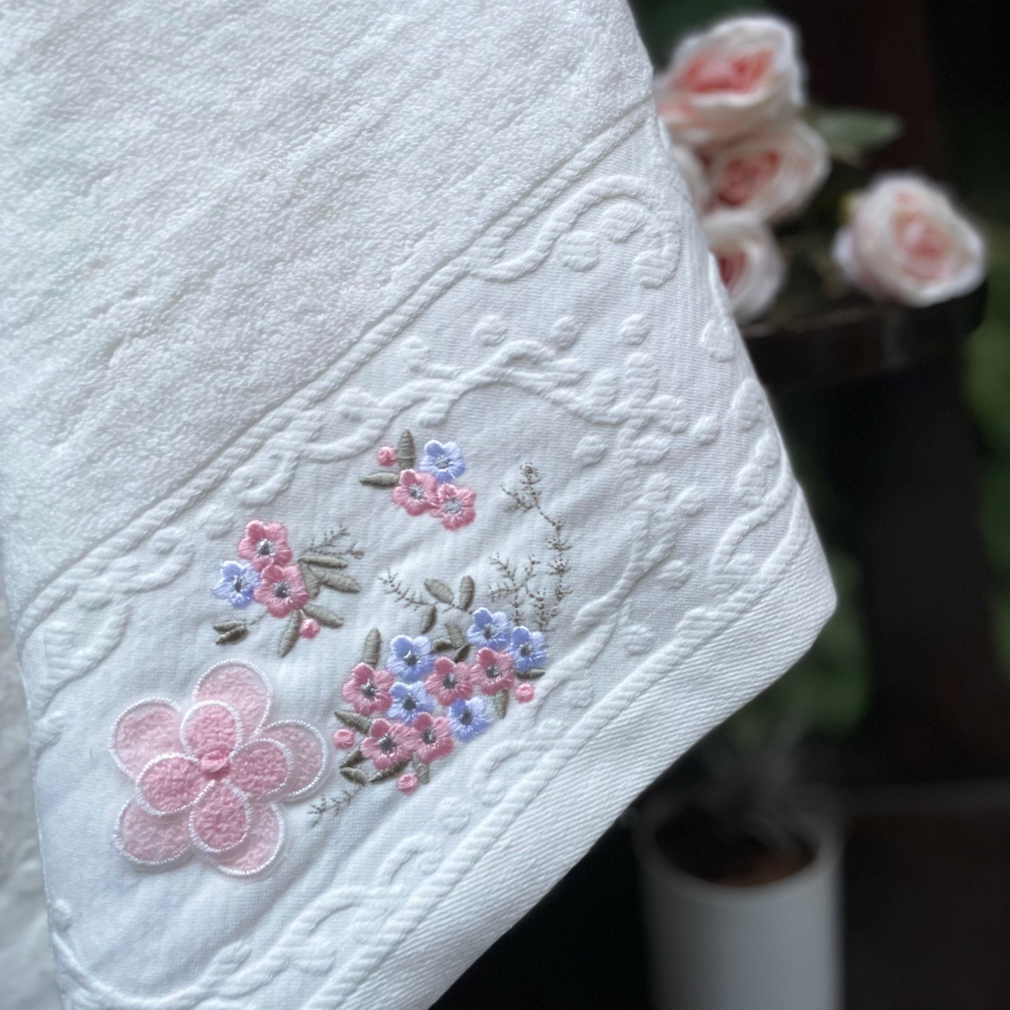 TrueIndia Cotton Luxury Towel | 500 GSM | Super Soft