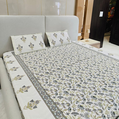 Pure Cotton Bedsheet | 210 TC |
