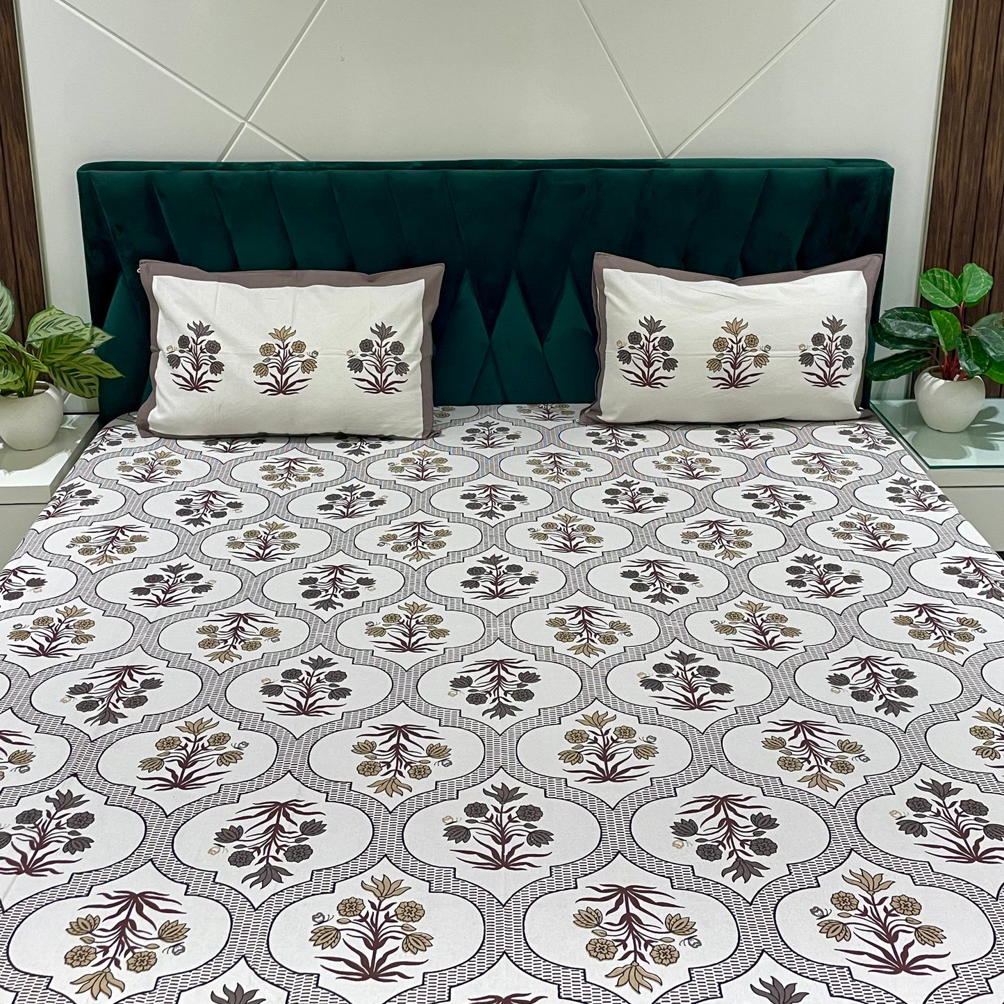Pure Cotton Bedsheet | 210 TC |