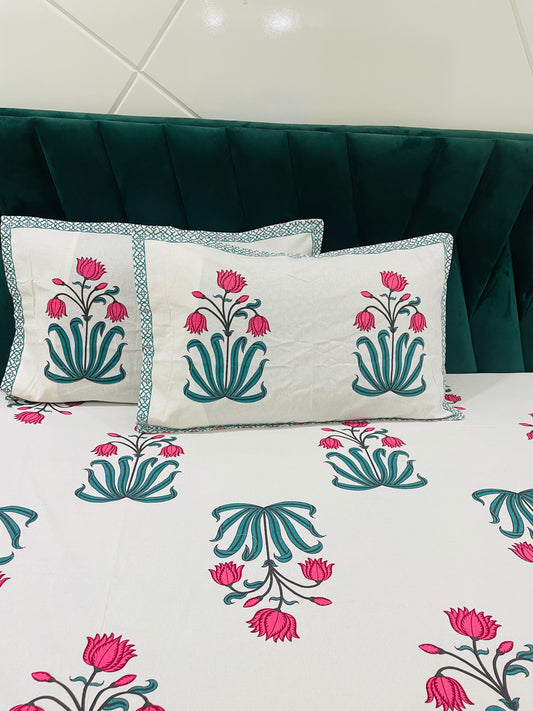 Pure Cotton Bedsheet | 210 TC |