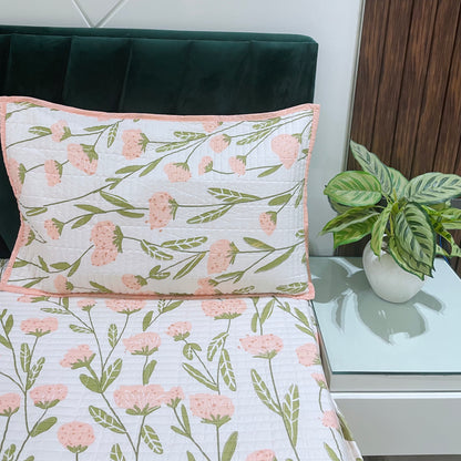 Micro Quilted Bed-Spread with Matching Pillow Covers | 90"x100" |