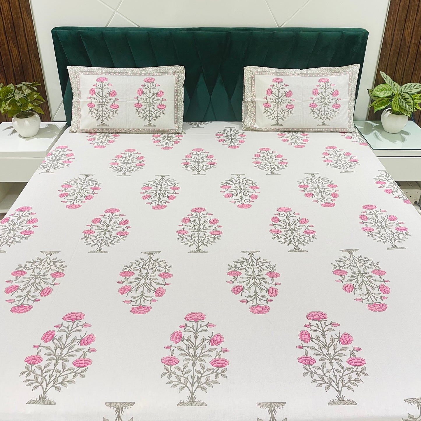Pure Cotton Bedsheet | 210 TC |