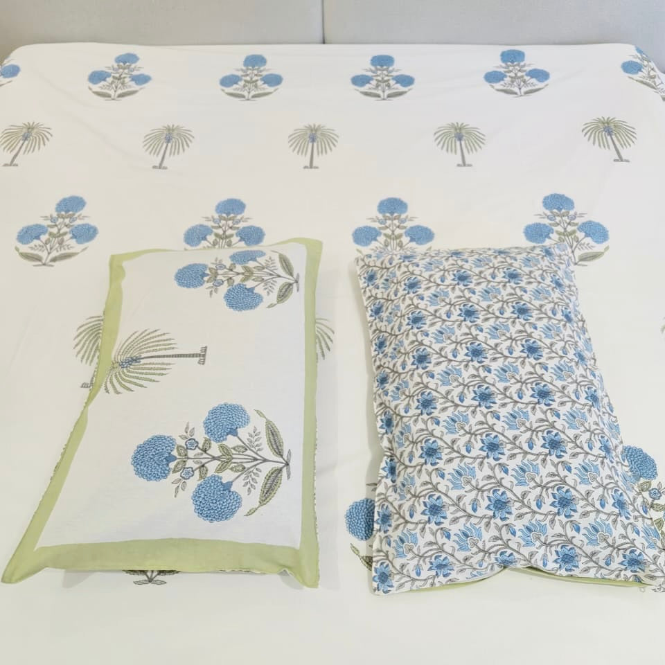 Pure Cotton Bedsheet | 210 TC |