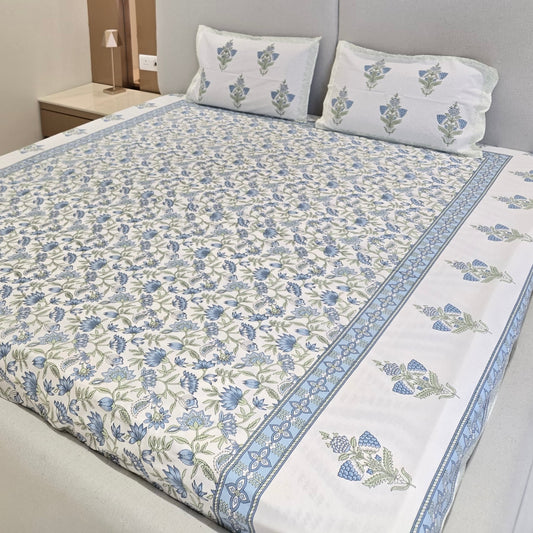Pure Cotton Bedsheet | 210 TC |