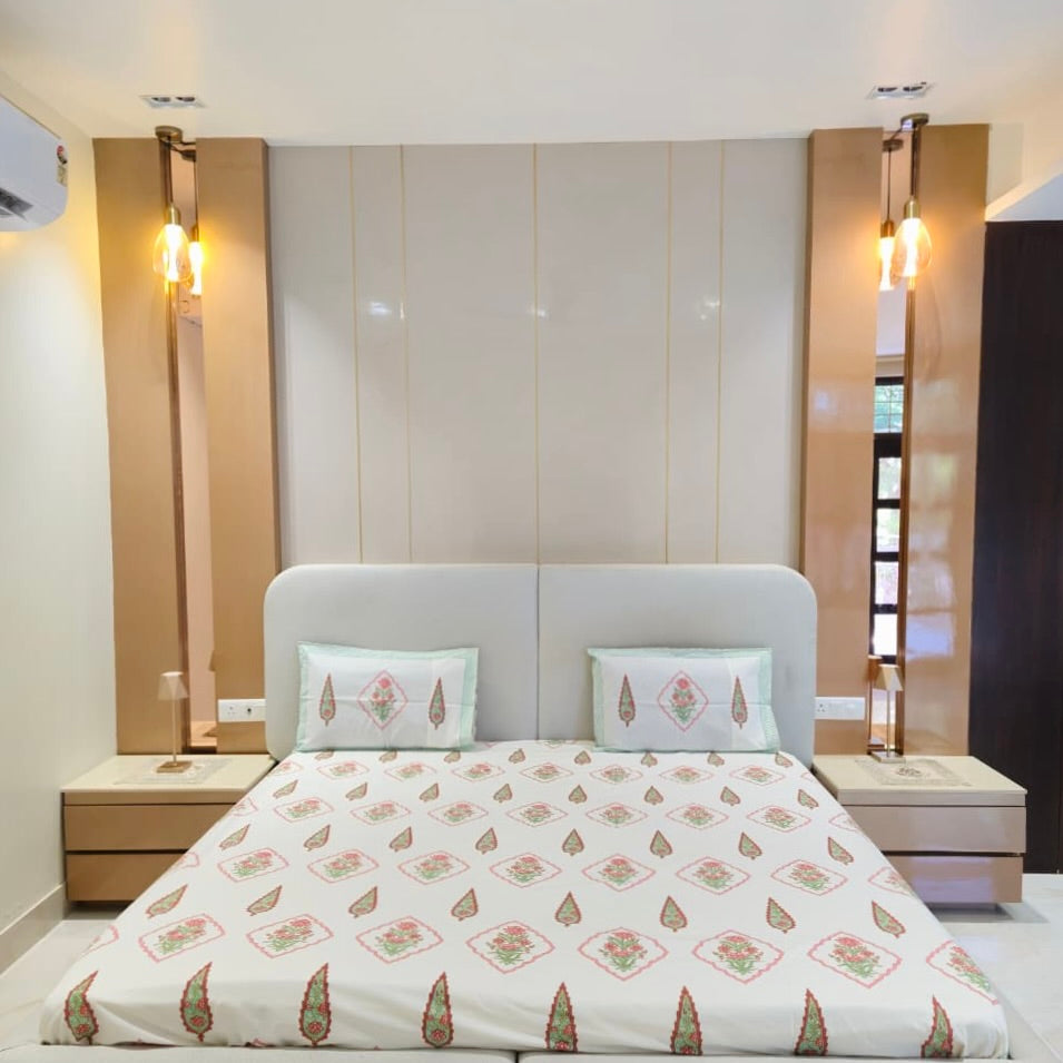 Pure Cotton Bedsheet | 210 TC |