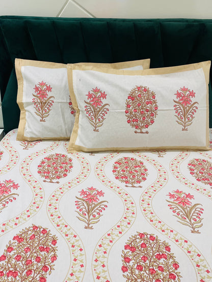 Pure Cotton Bedsheet | 210 TC |
