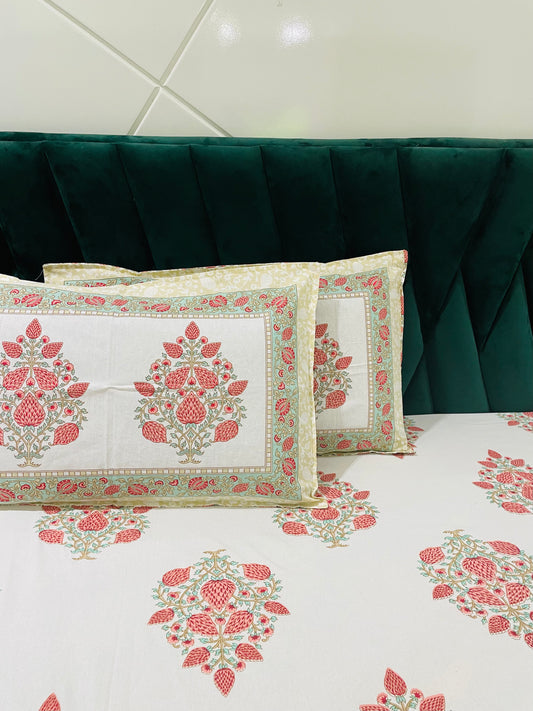 Pure Cotton Bedsheet | 210 TC |