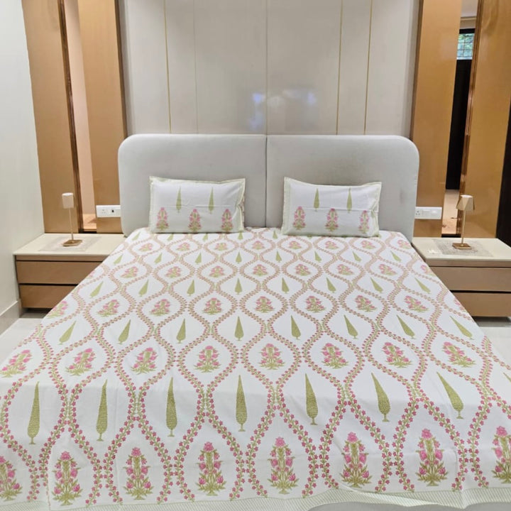 Meadow Bloom Cotton Bedsheet