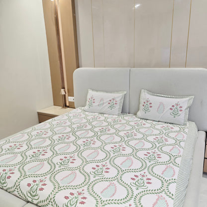 Pure Cotton Bedsheet | 210 TC |