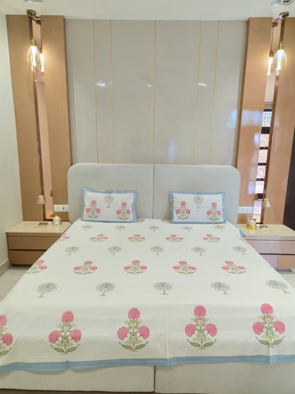 Pure Cotton Bedsheet | 210 TC |