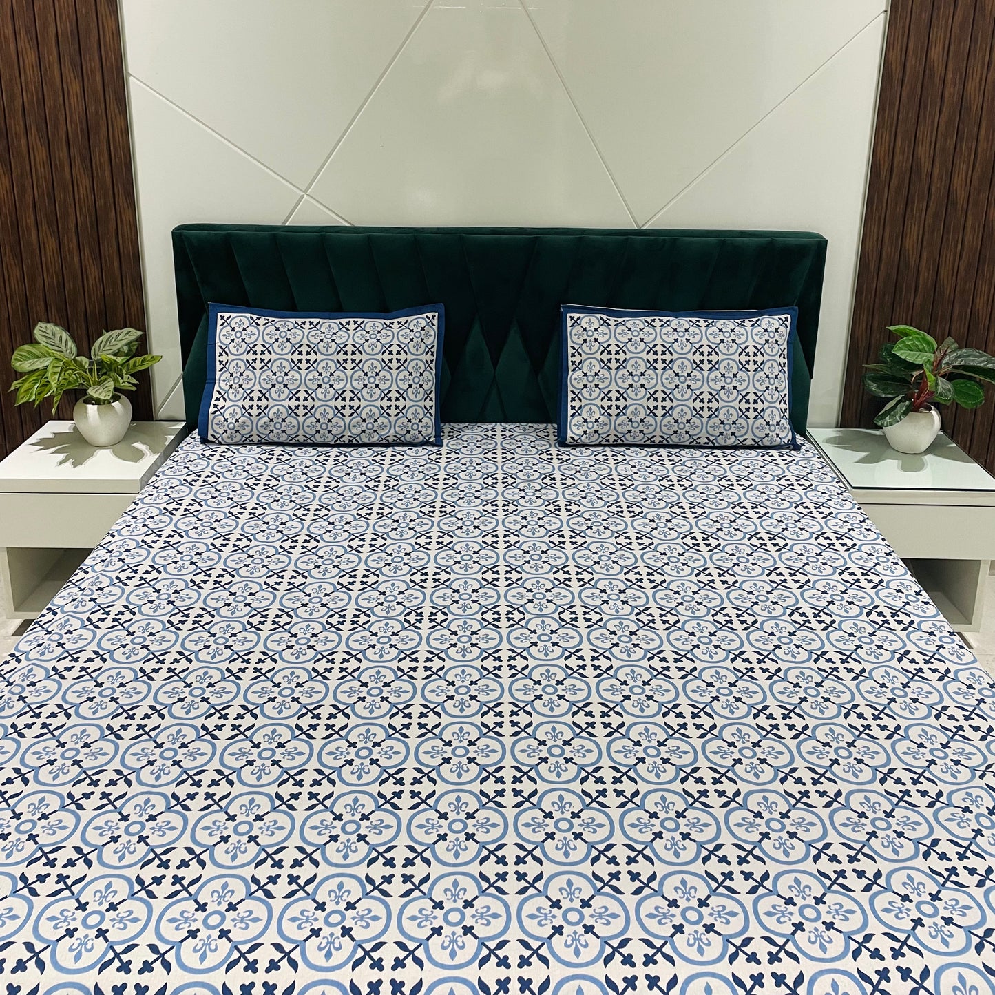 Pure Cotton Bedsheet | 210 TC |