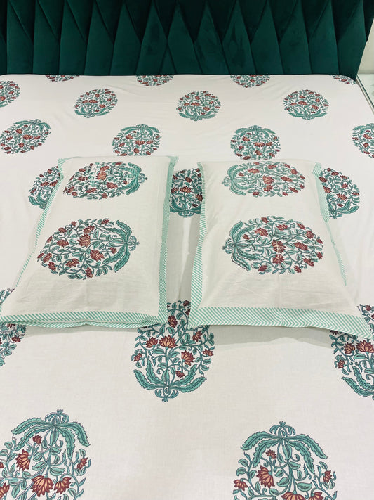Pure Cotton Bedsheet | 210 TC |