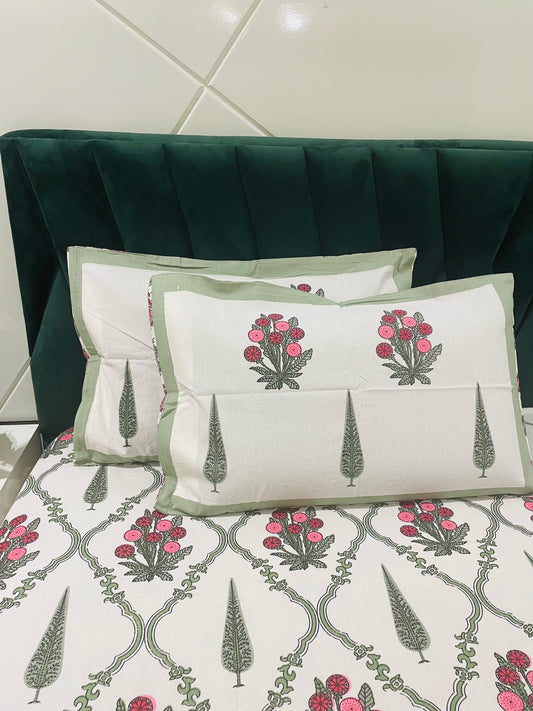 Pure Cotton Bedsheet | 210 TC |