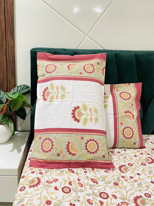 Pure Cotton Bedsheet | 210 TC |